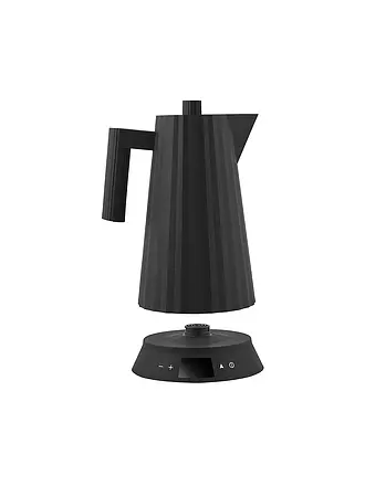 ALESSI | Wasserkocher 1,7l Plissee Th. Harz / Schwarz | 